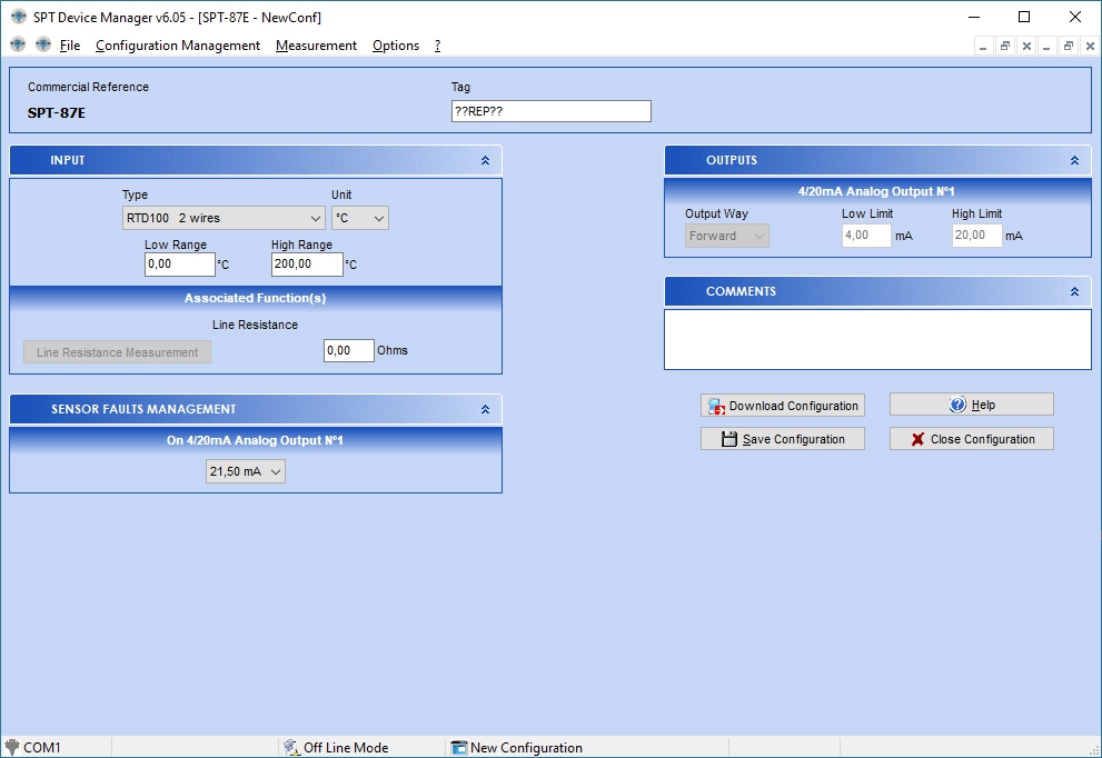 SPT Device Manager