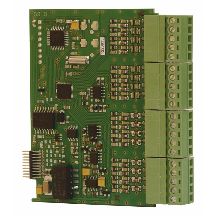 UI8 module - 8 x voltage input + 8 x current input