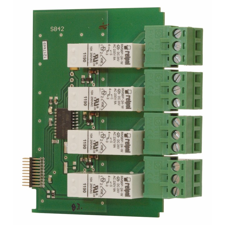 R45 module - 4 x SPDT relay 5A output