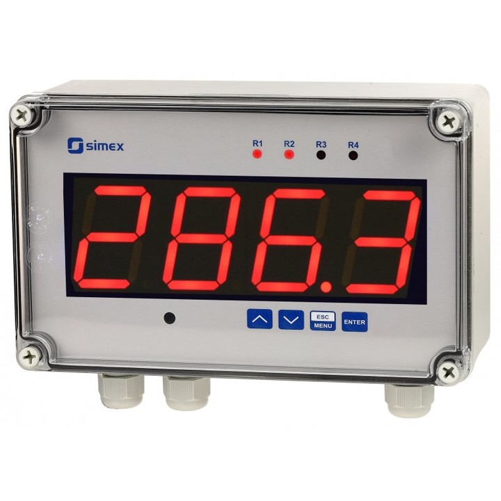 Universal analog input digital wall meter SUR-94