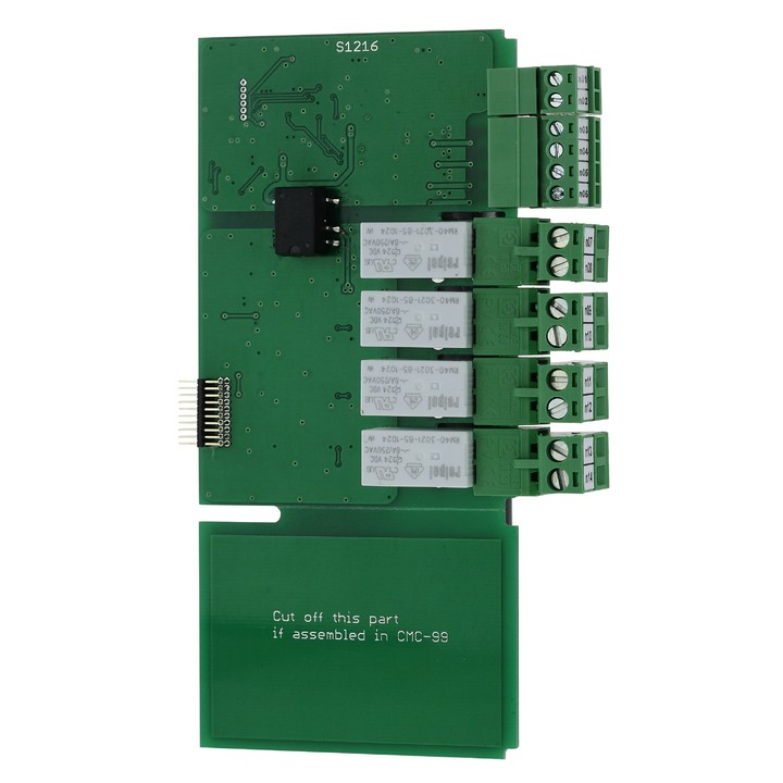 SR45 module - 4 x SSR driver + 4 x SPST relay 5A output