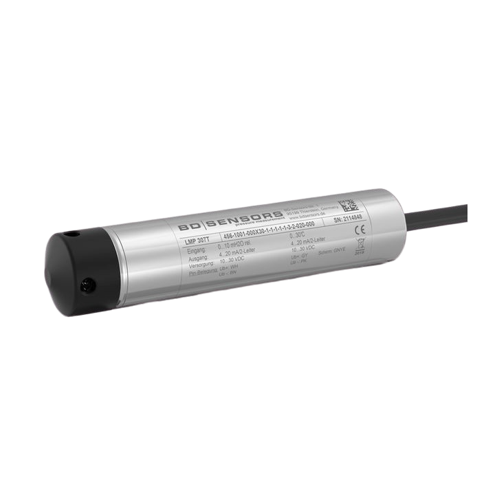 Level and temperature submersible probe LMP 307T