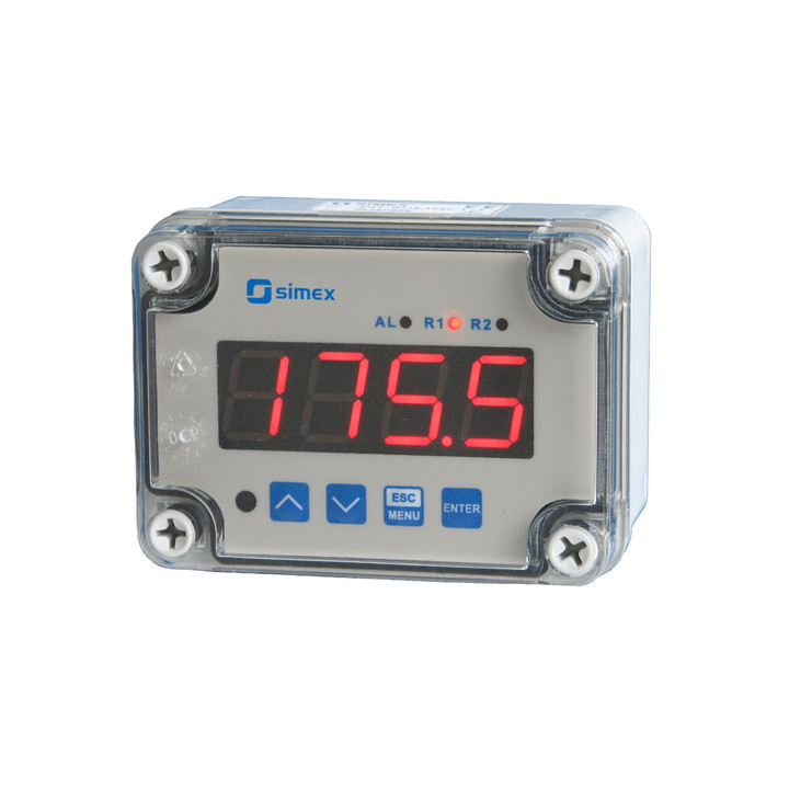 Wall-mounted IP67 process meter SRP-N118