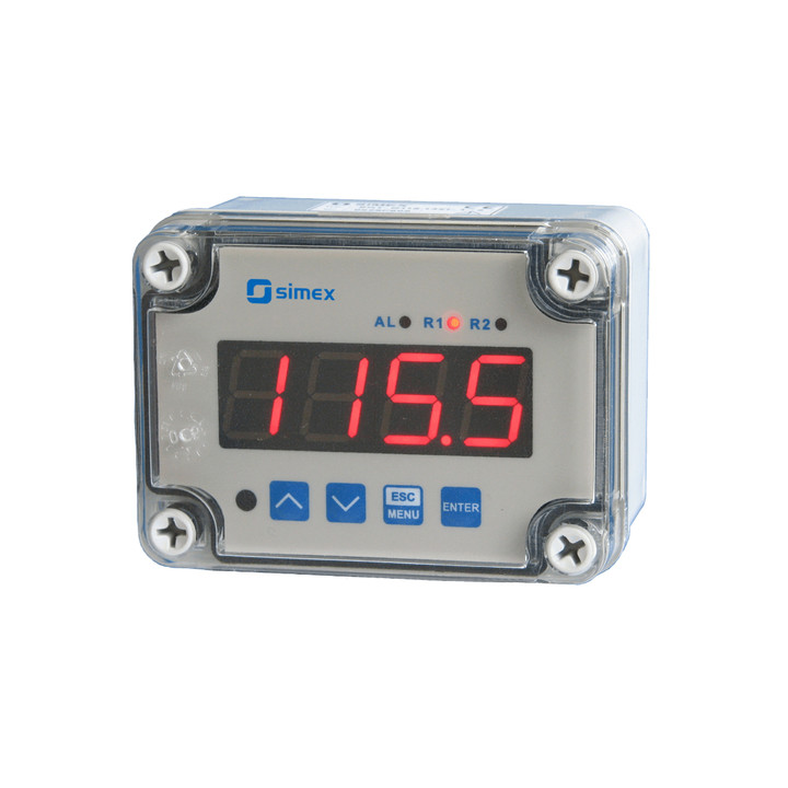 Wall mounted IP67 temperature meter SRT-N118