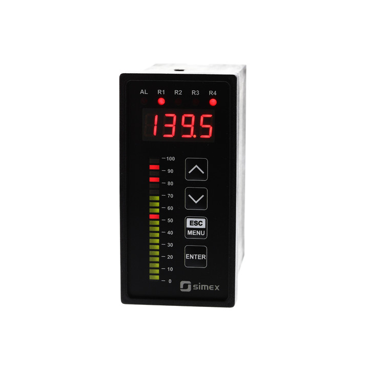 Universal analog input digital panel meter with bargraph SUR-49B