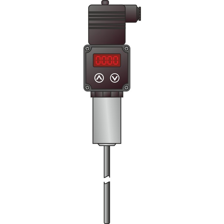 Resistance temperature sensor SCR400 with GDM plug