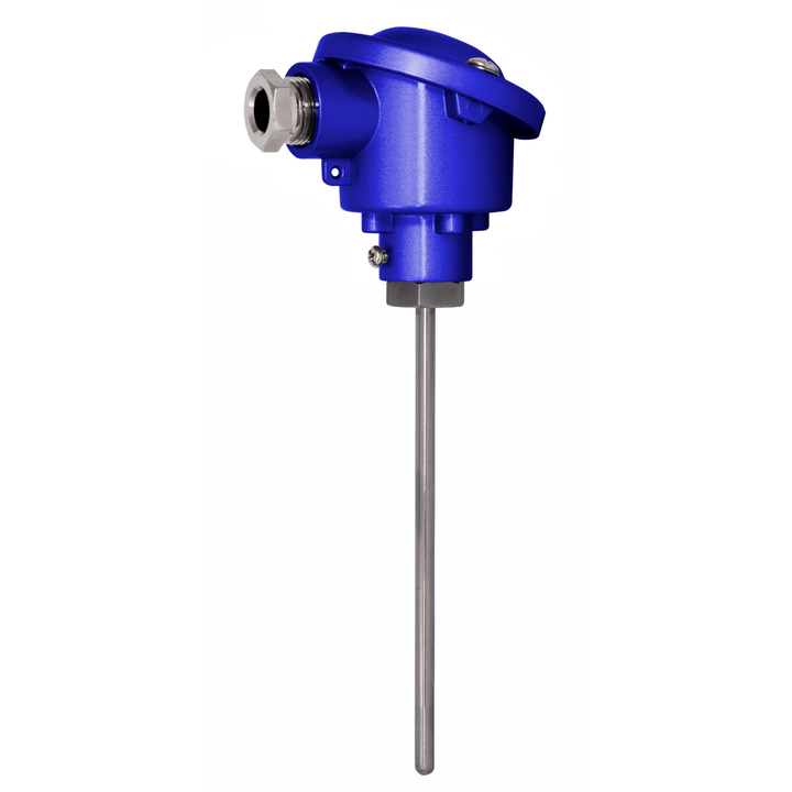 Thermoelectric temperature sensor SCT101 with connection head